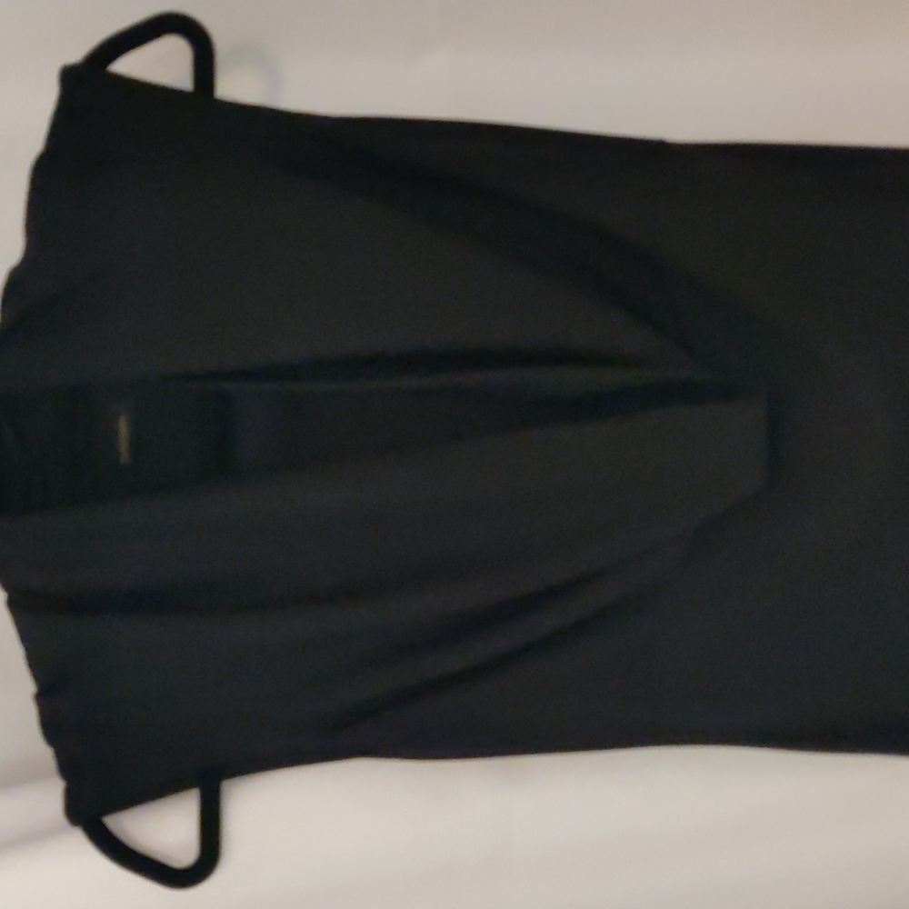 Gadzooks, Black Dress, S, Loose cowl neck, sleeveless